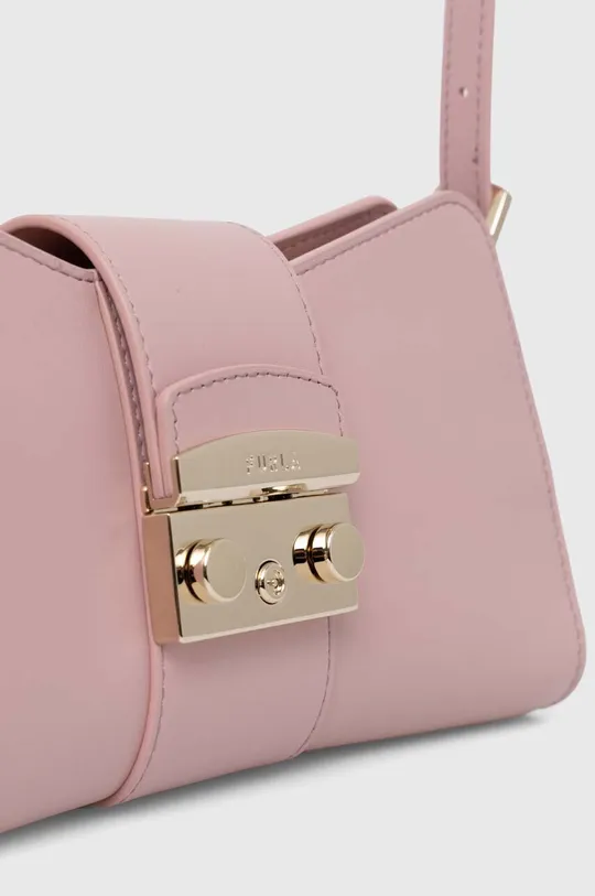 рожевий Шкіряна сумочка Furla