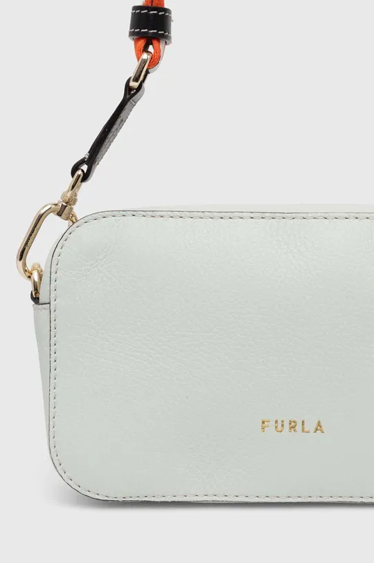 Кожаная сумочка Furla Основной материал: 85% Натуральная кожа, 15% Полиэстер Подкладка: 100% Полиэстер