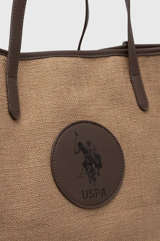 brązowy U.S. Polo Assn. torba plażowa