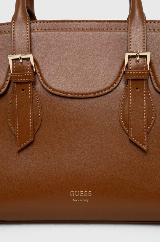 коричневий Шкіряна сумочка Guess DIANA