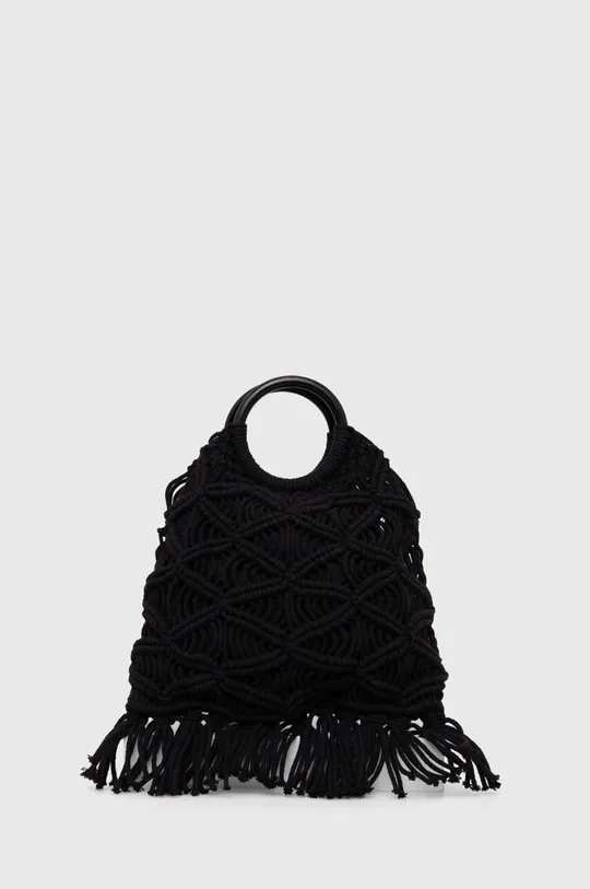 чорний Бавовняна сумка Sisley Жіночий