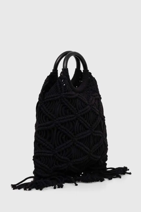 Sisley borsa a mano in cotone nero