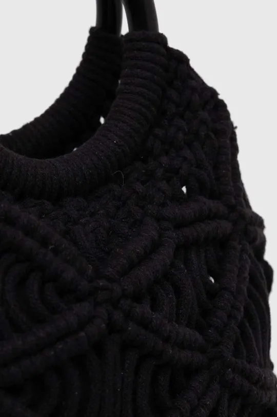czarny Sisley torebka bawełniana