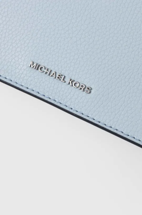 modrá Kožená kabelka MICHAEL Michael Kors