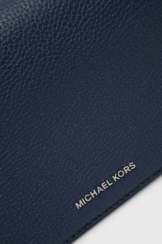 sötétkék MICHAEL Michael Kors bőr táska