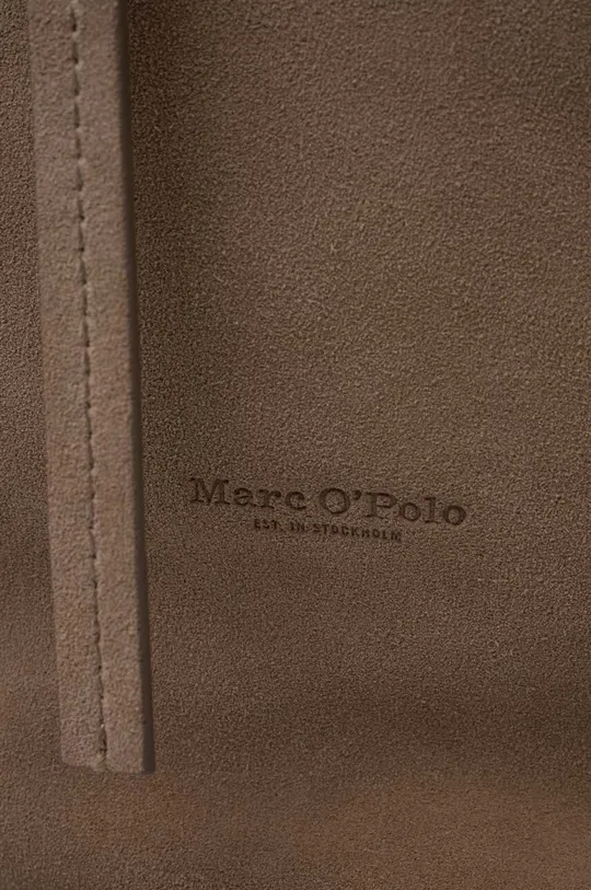 beige Marc O'Polo borsa in pelle scamosciata
