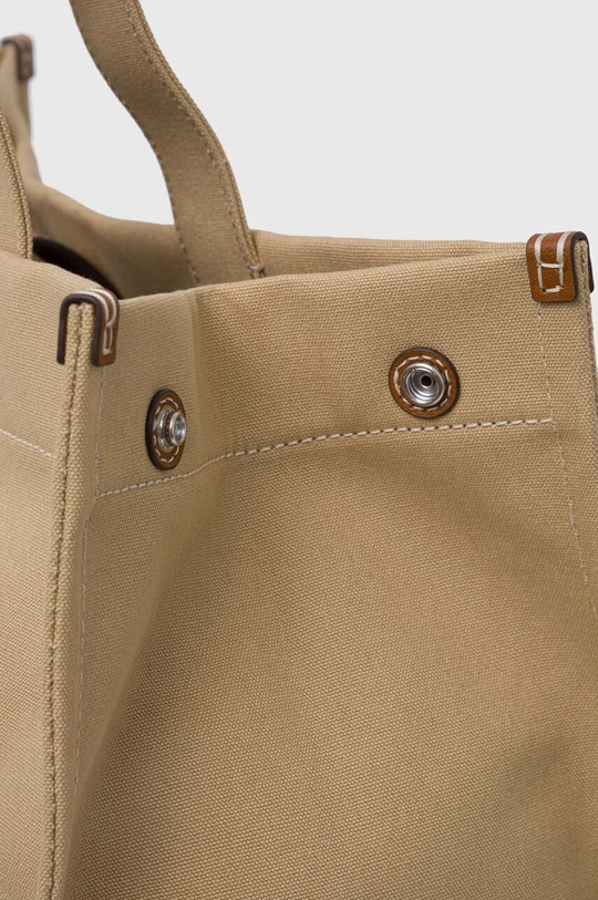 beżowy Tory Burch torebka Ella Canvas Tote