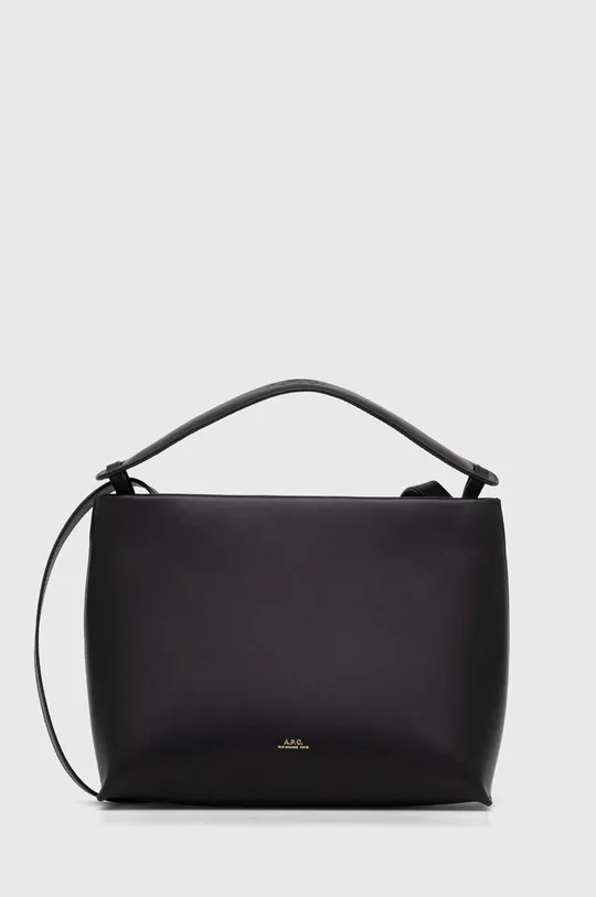 black A.P.C. leather handbag Sac Ashley Women’s