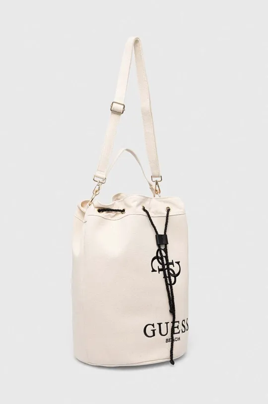 Пляжна сумка Guess бежевий