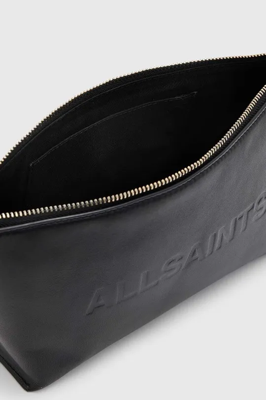 Kožená listová kabelka AllSaints EMILE Základná látka: 100 % Ovčia koža Podšívka: 100 % Organická bavlna