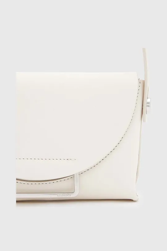 biela Kožená kabelka AllSaints FRANCINE
