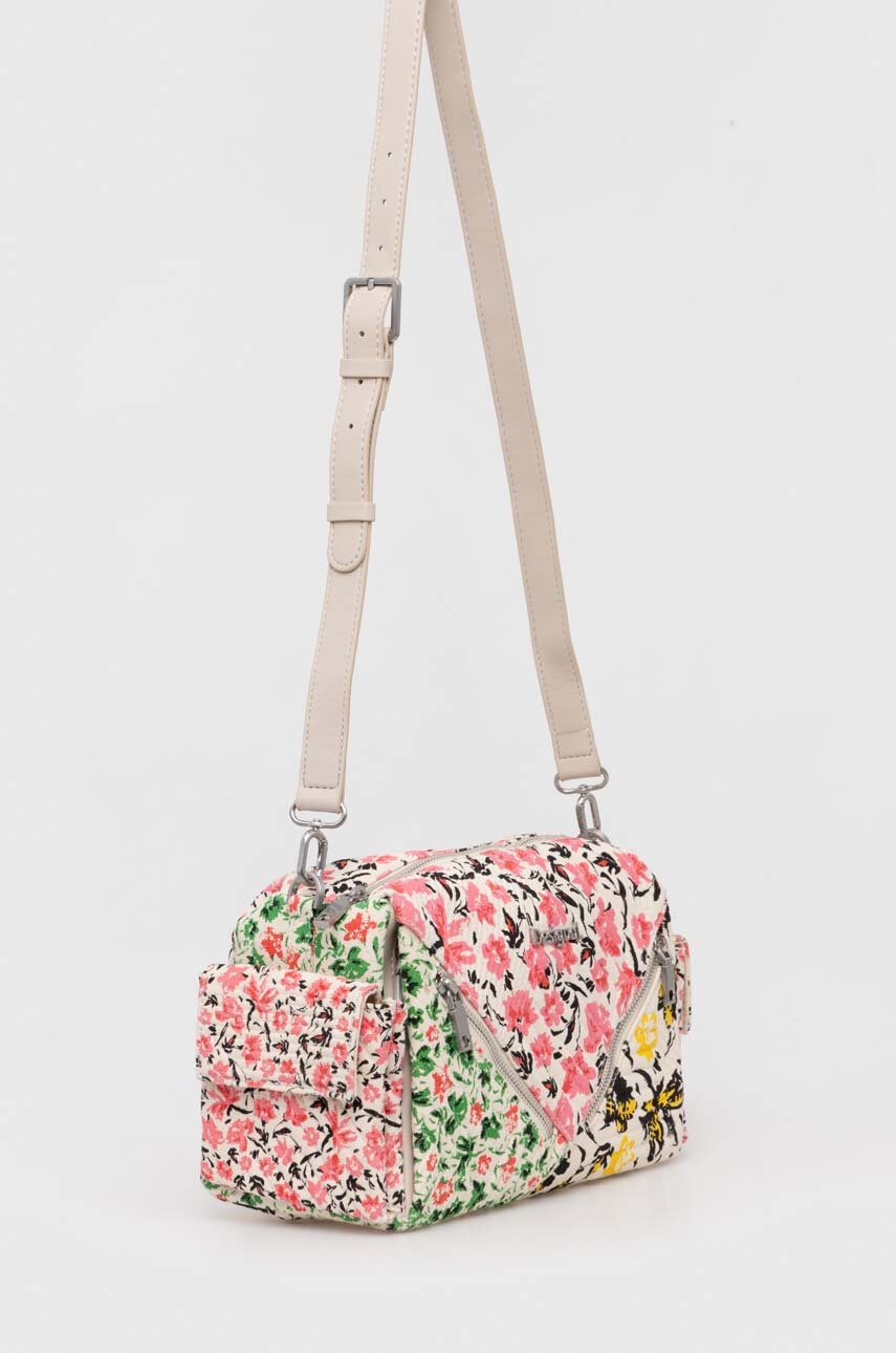 Sac à Main Desigual BAG_PRIORI HABANA E - Couleur Beige Crude - Poches Latérales - Bandoulières Interchangeables
