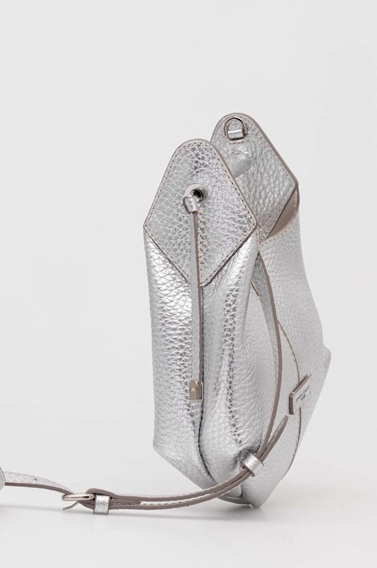 Gianni Chiarini borsa a mano in pelle argento