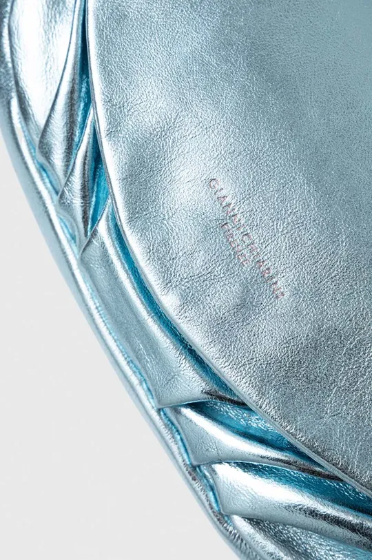 modra Usnjena torbica Gianni Chiarini
