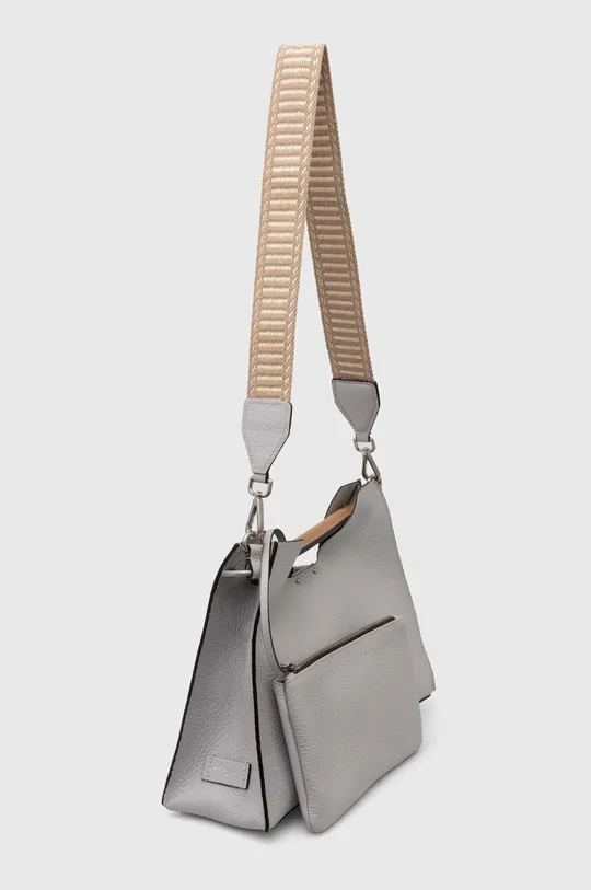 Кожаная сумочка Gianni Chiarini серый