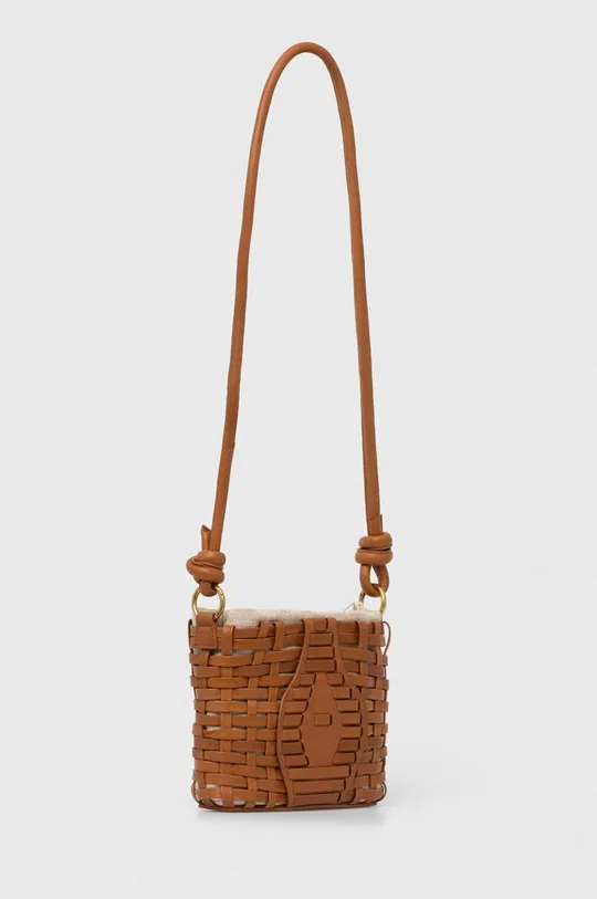 Кожаная сумочка MAX&Co. x FATMA MOSTAFA Голенище: Натуральная кожа Подкладка: Текстильный материал