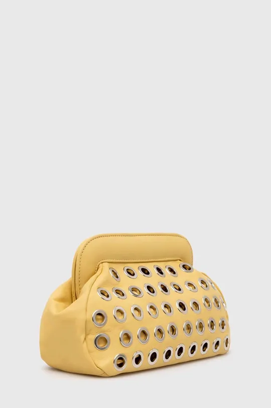Δερμάτινη τσάντα ώμου Gestuz κίτρινο