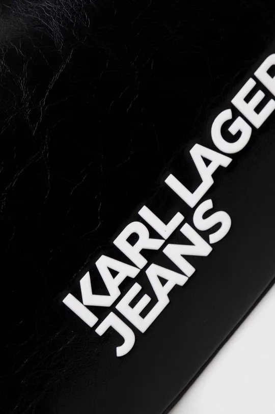 Torba Karl Lagerfeld Jeans ESSENTIAL LOGO BAGUETTE Temeljni materijal: 100% Poliuretan Podstava: 100% Reciklirani poliester