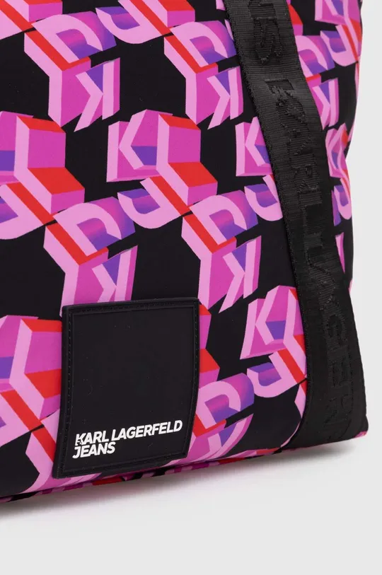 Kabelka Karl Lagerfeld Jeans 95 % Recyklovaný polyamid, 5 % Recyklovaný polyester