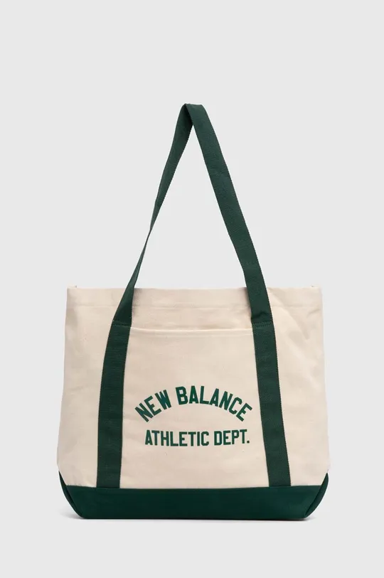 μπεζ Βαμβακερή τσάντα New Balance Γυναικεία
