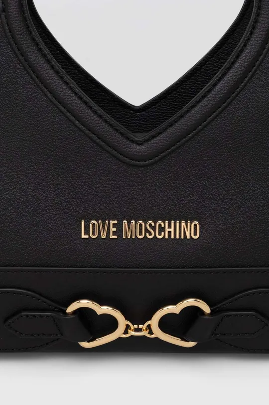 Usnjena torbica Love Moschino 70 % Naravno usnje, 30 % Poliuretan