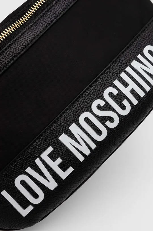 fekete Love Moschino övtáska