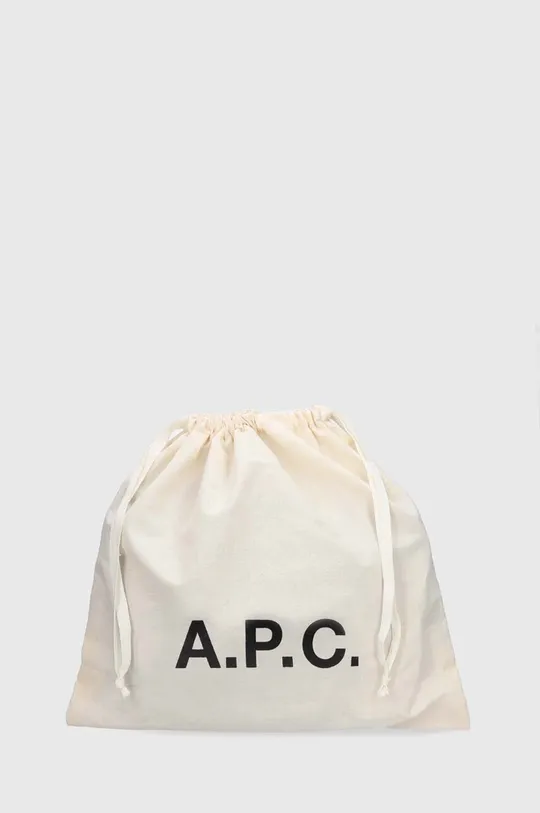 A.P.C. poseta de piele sac geneve mini