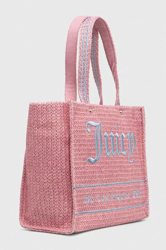 Пляжна сумка Juicy Couture рожевий