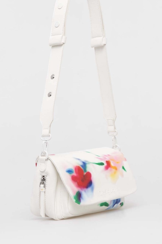 Torba Desigual LIQUIDFLOWER TROM bijela