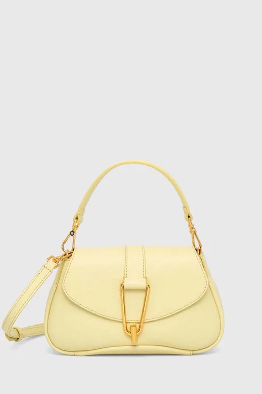 жовтий Шкіряна сумочка Coccinelle Жіночий