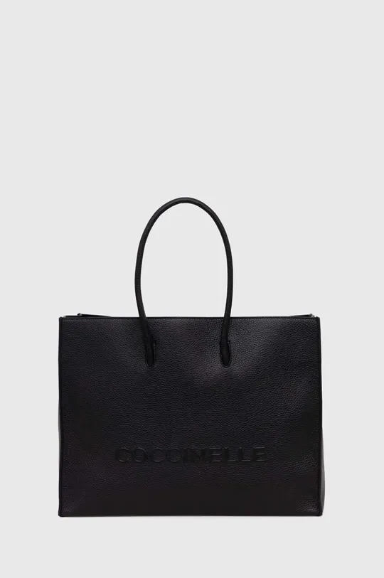 fekete Coccinelle bőr táska Női