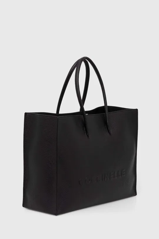 Шкіряна сумочка Coccinelle чорний