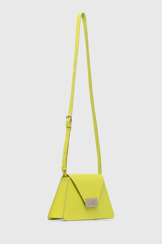 MM6 Maison Margiela borsa a mano in pelle verde