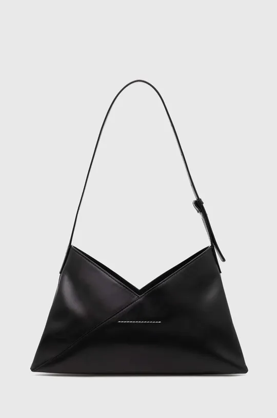 MM6 Maison Margiela leather handbag Japanese 6 Baguette Soft Insole: 100% Cotton Main: 100% Box calf leather Other materials: 94% Zinc, 4% Aluminum, 2% Copper