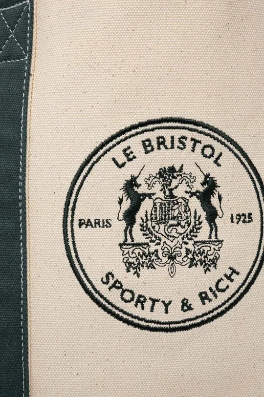 beige Sporty & Rich handbag x Le Bristol Paris Bristol Crest Tote bag