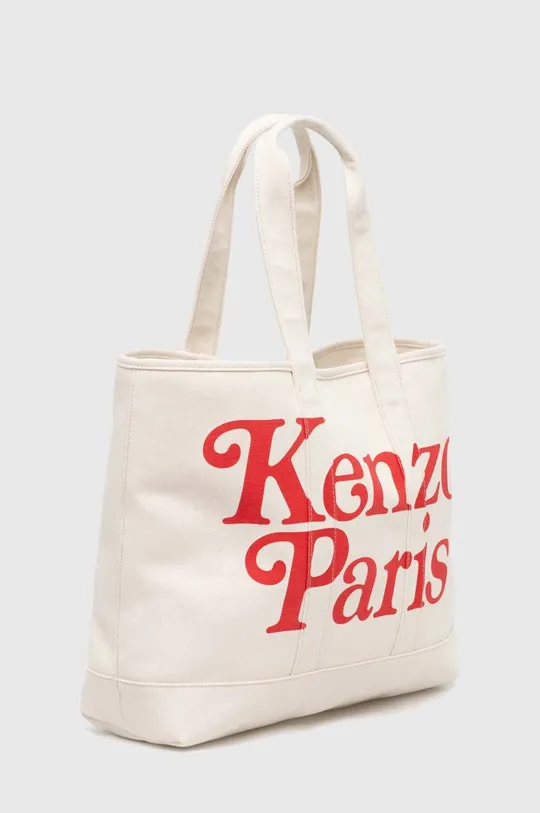 Bavlnená taška Kenzo béžová