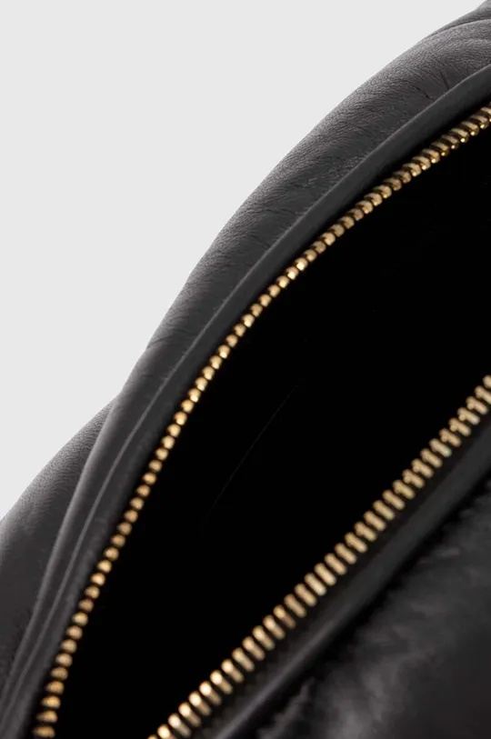 Δερμάτινη τσάντα Fiorucci Black Leather Mella Bag Γυναικεία
