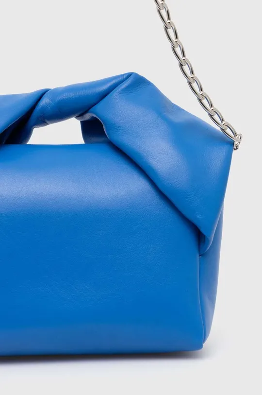 Кожена чанта JW Anderson Midi Twister Bag 100% Агнешка кожа