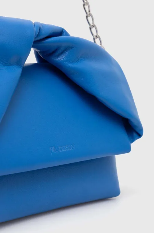 niebieski JW Anderson torebka skórzana Midi Twister Bag