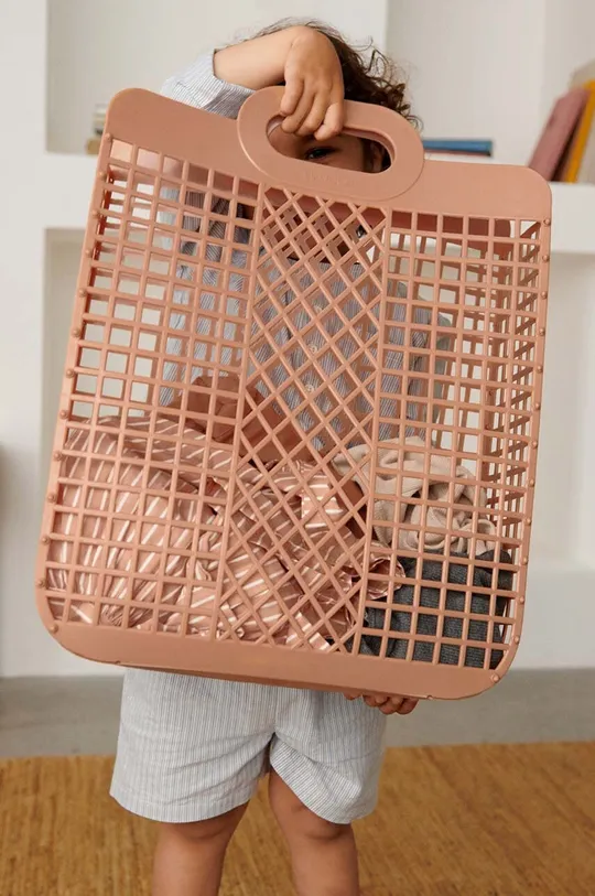 Пляжна сумка Liewood Laureen Basket синтетичний помаранчевий LW17181