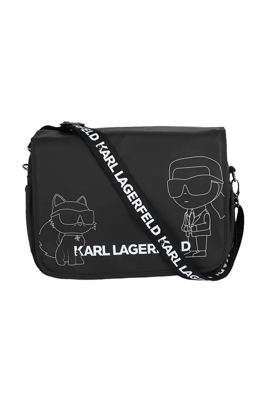 Τσάντα τρόλεϊ με λειτουργία κύλισης Karl Lagerfeld Πολυεστέρας, Poliuretan