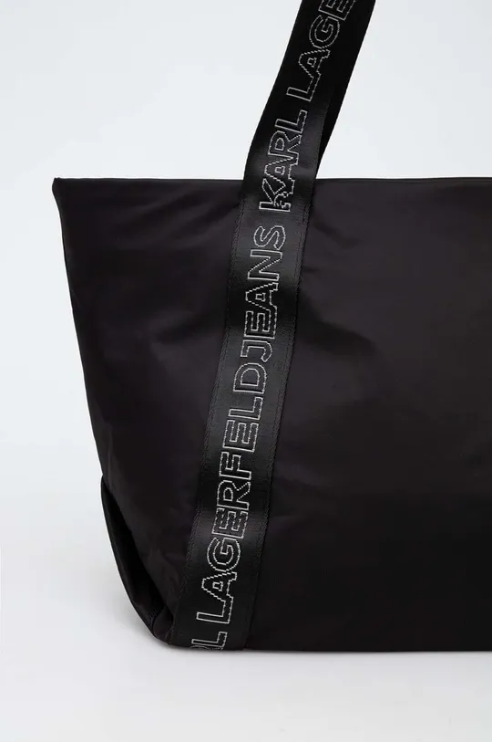 fekete Karl Lagerfeld Jeans táska