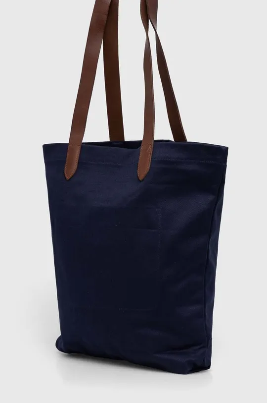 темно-синій Бавовняна сумка Polo Ralph Lauren