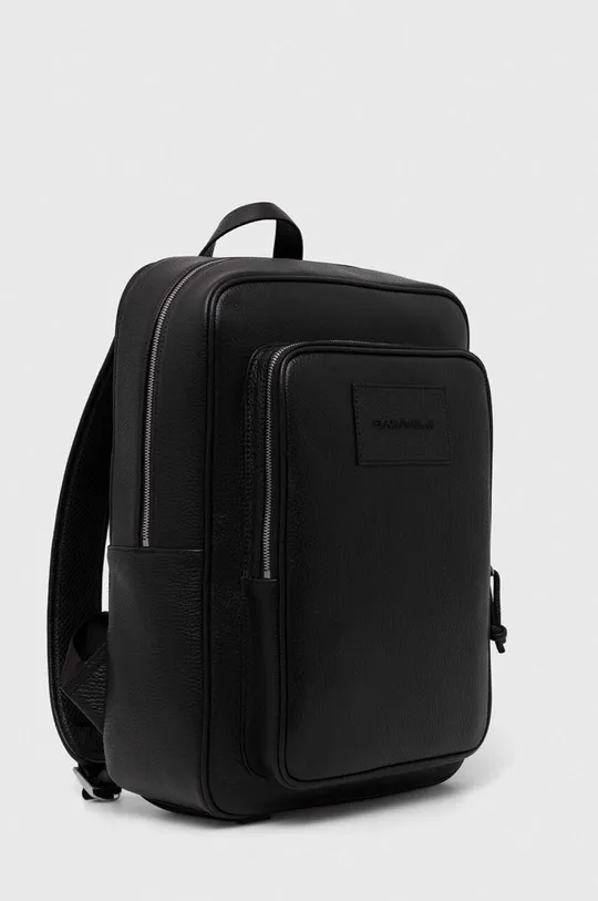 Kožený ruksak Emporio Armani Y4O437.Y068E čierna SS24