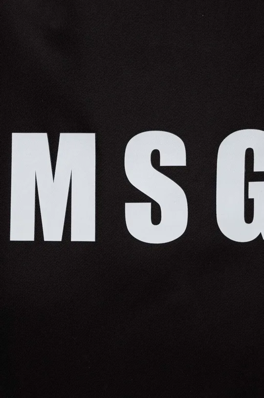 fekete MSGM táska