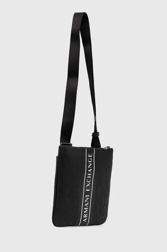 Malá taška Armani Exchange čierna