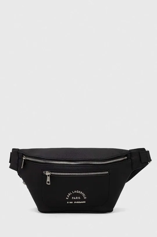 crna Kožna torbica oko struka Karl Lagerfeld Muški