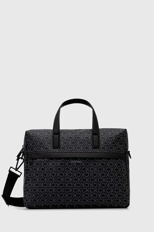 czarny Calvin Klein torba na laptopa Męski