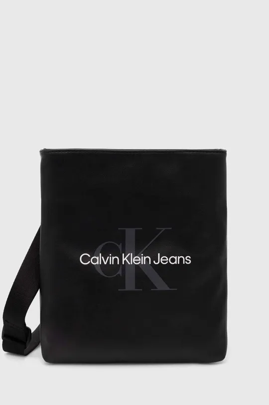 črna Torbica za okoli pasu Calvin Klein Jeans Moški