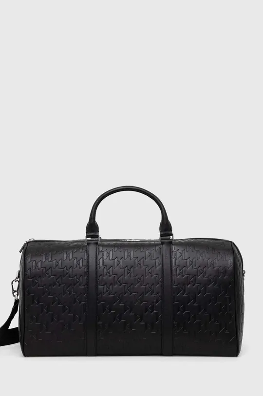 črna Usnjena torba Karl Lagerfeld Moški